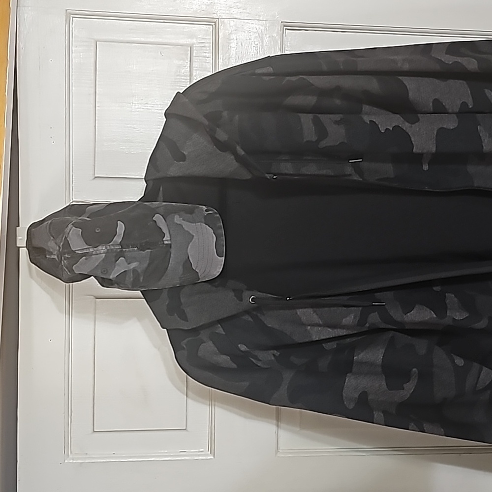 Polo camo hoodie